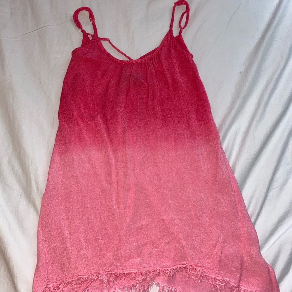 Letarte ombré bathing shit coverup dress